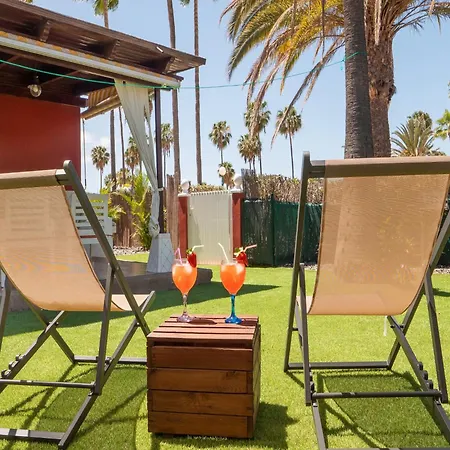 Charming With Pool In Maspalomas Vakantiehuis San Bartolomé